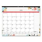 Blueline Monthly Desk Pad Calendar, 22 x 17, Floral, 2023 (REDCA1716BD)