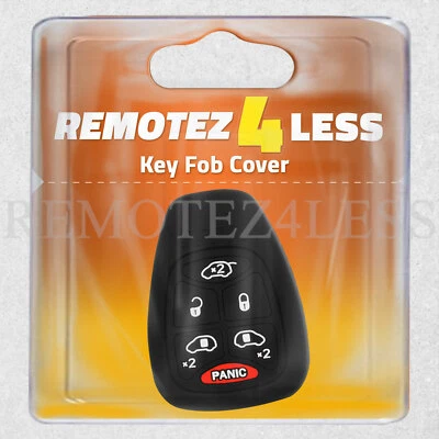 Key Fob Cover For 2004 2005 2006 2007 Dodge Grand Caravan Remote Case Skin Foto 1 de 4