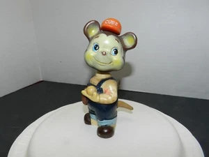 Rare Chicago Cubs Wind-up Bobblehead Nodder Bear 1950's Alps Toy Works No Box - Picture 1 of 9