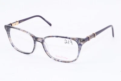 NUEVAS GAFAS LILLY PULITZER FG PÚRPURA LANTANA AUTÉNTICAS MARCOS DE DISEÑO 53-16 Foto 1 de 4