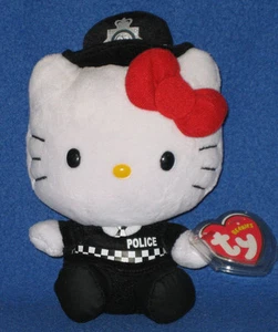 GORRO BEBÉ MUJER POLICÍA INGLESA TY HELLO KITTY - COMO NUEVO - EXCLUSIVO REINO UNIDO - Imagen 1 de 1