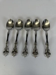 New Set of 5 Oneida Michelangelo Place Spoons - Heavy Stainless Steel - Picture 1 of 11