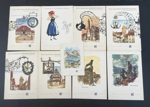 9 Menus SS BREMEN Norddeutscher Lloyd 1st Cruise 1964 & 1 ~ 1959 Berlin German - Picture 1 of 8