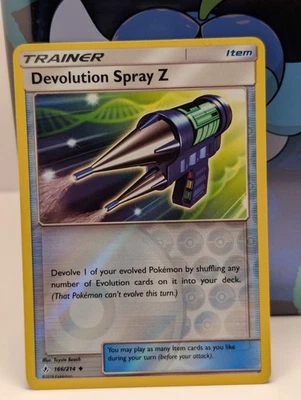 Devolution Spray Z 166/214 Reverse Holo Uncommon Unbroken Bonds Pokemon TCG - LP - Image 1 of 2