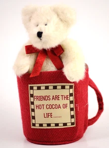 The Boyds The Head Bean Collection-*Marshmallow Cocobeary * 14cm Style 904335 - Picture 1 of 6