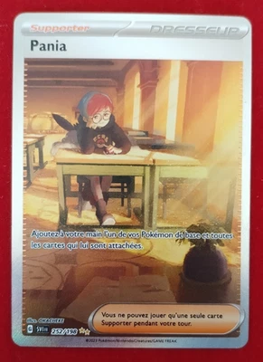 CARTE POKEMON AVEC SLEEVE NEUVE - PANIA 252/198 - Photo 1/2