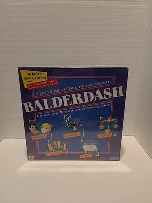 Balderdash The Classic Bluffing Party Game 2003 Mattel New - Image 1 of 2