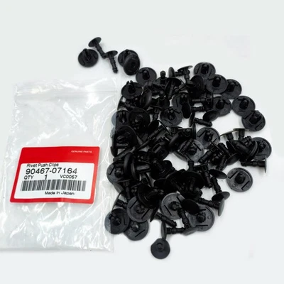 50Pcs Fender Liner Fastener Rivet Push Clip Retainer For Suzuki Grand Vitara - Изображение 1 из 4
