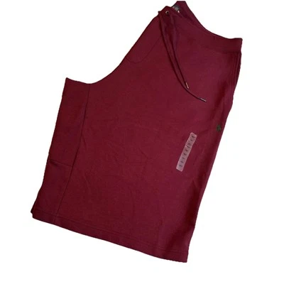 Shorts lounge Polo Ralph Lauren lã marrom/verde pônei masculino 2XLT - Imagem 1 de 4