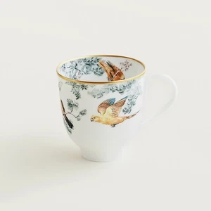 Hermes Carnets d'Equateur Mug 4" Height 3.8"/Diameter/14 oz Made in France BNIB - Picture 1 of 5
