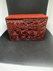 Primitive Jewelry Box  - Picture 1 of 6