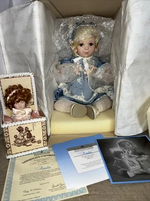 Кукла Ashton Drake Galleries Cindy McClure Amelia винтажная редкая ностальгическая ограниченное издание - Изображение 1 из 4