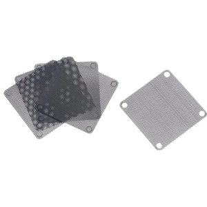 PC Staub Lüfter Bildschirm mit Schrauben zur Kühlung Staubdicht Gehäuse Abdeckung PVC 60mm 5 Stück - Bild 1 von 5