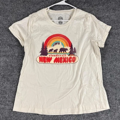 Camisa The Duck Company Para Hombres XL Blanca Cloudcroft Nuevo México Oso Gráfico Camiseta Foto 1 de 4
