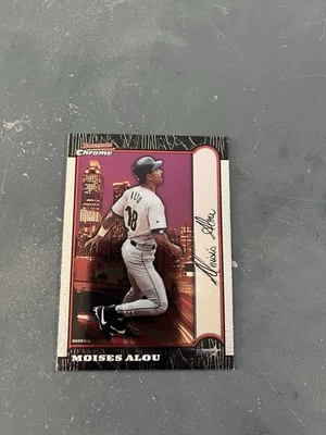 1999 Bowman Chrome - Moises Alou #8 International - Image 1 of 2