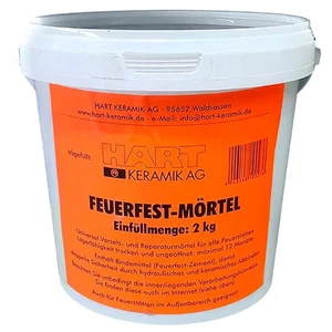 Feuerfest-Mörtel 2 kg Feuerfestmörtel Mörtel Spezialmörtel Wärmebeständig - Bild 1 von 1