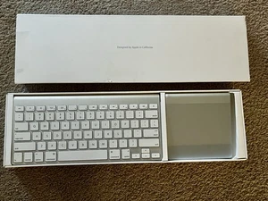 Apple Wireless Magic Keyboard A1314 and Apple A1339 Track Pad With Original Box - Picture 1 of 10