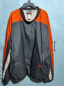 Vintage Adidas Pullover, Sz XL, Orange, Gray,  - Picture 1 of 10