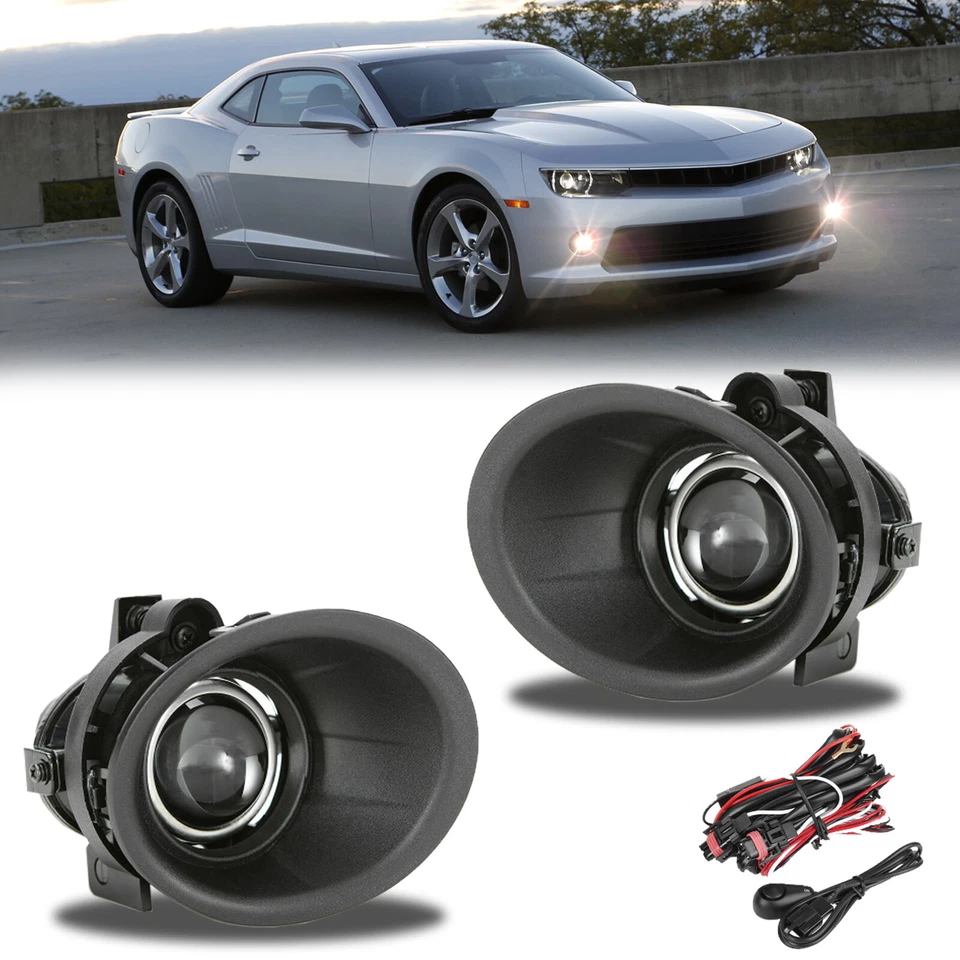 Luces antiniebla luces de parachoques con bombillas para Chevy Chevrolet Camaro LS LT 2014-2015 Foto 1 de 4