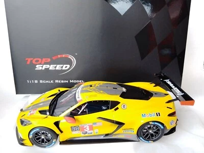 TSM Top Speed Chevrolet Corvette C8 R #3 IMSA 24h Daytona 2020 1/18 TS0319 - Immagine 1 di 3