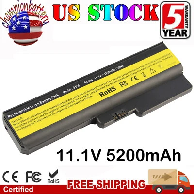 Batería de portátil para Lenovo 3000 G430 G450 G530 G550 G555 Series L08S6Y02 42T4725 Foto 1 de 4