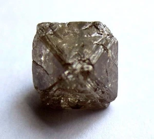 2 Quilates Único Uncut Gemmy Raw Rough Diamante Octahedron - Imagen 1 de 2