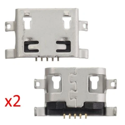 x2 MICRO Acer Iconia One 10 B3 A20 B3 A21 A5008 USB CHARGING PORT SYNC - Image 1 of 4