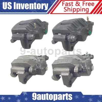 Комплект из 4 передних и задних тормозных суппортов для Nissan Quest 2004-2009 годов выпуска - восстановленный Cardone - Изображение 1 из 4