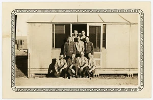 Camp Barkeley Army Group 1942 Old Found Photo Snapshot WWII Training Center - Picture 1 of 2
