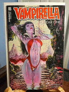 Vampirella Year One #5 Guillem March Variant NM Dynamite 2023 Priest Gunduz - Picture 1 of 7