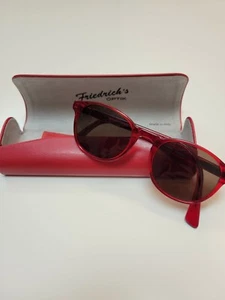 Friedrick's Optik Kid's Red Sunglasses - Picture 1 of 6