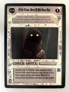 Star Wars CCG - R'kik D'nec, Hero of the Dune Sea - Jabba's Palace - Picture 1 of 1