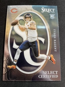 Select Tyson Bagent RC 2023 certificado #CRO-TBA Chicago Bears - Imagen 1 de 2