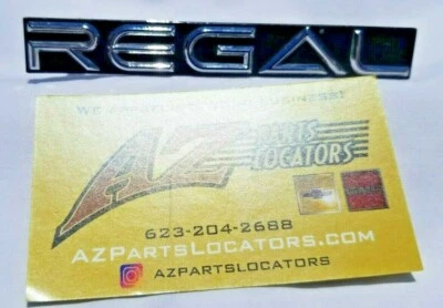 VINTAGE NOS 1984-1987 BUICK REGAL GRILLE EMBLEM ORNAMENT - Image 1 of 2