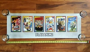 Play Anime Dragon Ball Z Naruto Namco Werbeposter 12,5"x36" - Bild 1 von 1