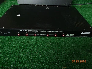 AF American Fibertek Multi Channel Video Transmitter MRT 600 rack Mount  CTOP - Picture 1 of 4