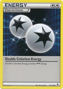 2x (XY04-111) Double Colorless Energy (U) Pokemon XY Phantom Forces Card # 111 - Picture 1 of 1