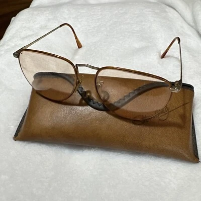 Ralph Lauren Polo Classic V 复古飞行员风格眼镜框 55/18/145 — 第 1/4 张图片