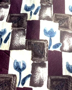 TULIP PETER THOMAS DRESS SUIT DESIGNER NECKTIE TIE FREE SHIPPING - Picture 1 of 4