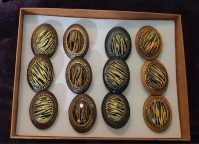 Animal🐅Print Adjustable Fashion Rings Lot Of 12 NWOT Item APRT2 - Image 1 of 4