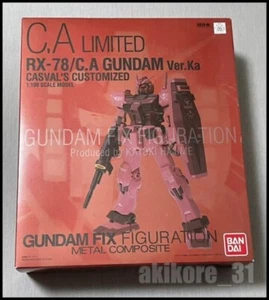 METAL COMPOSITE RX-78/C.A GUNDAM Ver Ka CASVAL'S CUSTOM GUNDAM FIX FIGURATION - Picture 1 of 3