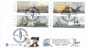 (137299) Royal Navy Ships Cylinder GB Stuart FDC Napolean Road London E5 2019 - Picture 1 of 1