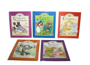 VTG Landoll's My Fairy Tale Library Hardcovered Children's Books Lot Of 5 - Picture 1 of 3