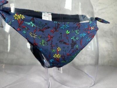 Tommy Hilfiger Damen Bikinihose Gr. XS S M Cheeky String Side Tie Floral Print - Bild 1 von 4
