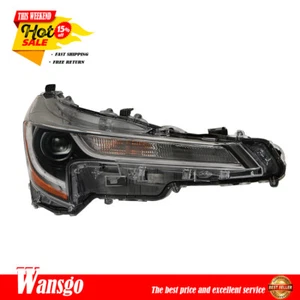 Headlight Projector For Toyota Corolla 2023 Halogen Black Clear Passenger Side - Picture 1 of 13