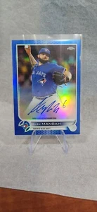2022 Topps Chrome Alek Manoah True Blue /150 #CVA-AM Auto - Picture 1 of 2