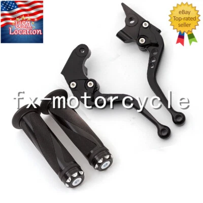 For Yamaha FJ-09 MT-09 MT09 Tracer 2015-2020 Brake Clutch Levers Grips CNC Short - Image 1 of 4