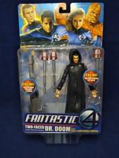 Toybiz Fantastic 4 Two-faced DR. DOOM 6" Action Figure