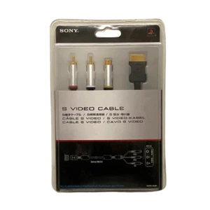 Sony Playstation TV/AV Connection S-Video Cable/Lead for PS1 PS2 PS3 Gold Plated - Picture 1 of 4