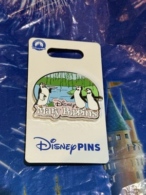 Prendedor Disney Mary Poppins Penguins 2025 nuevo original Foto 1 de 3